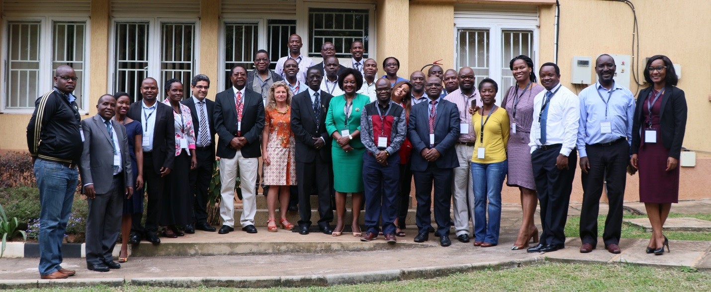 Participants at the PERSuADE at the two-day inception meeting and project launch at MakSPH’s Resilience Africa Network offices in Kololo, Uganda.
