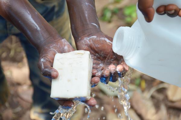 Handwashing image. Photo by UNICEF Uganda