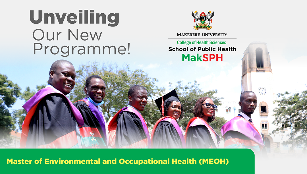 New Programme Alert! Master of Environmental and Occupational Health 