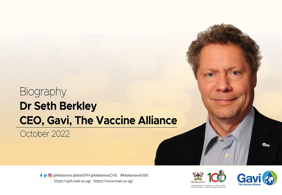 Biography | Dr Seth Berkley | CEO, Gavi, The Vaccine Alliance 