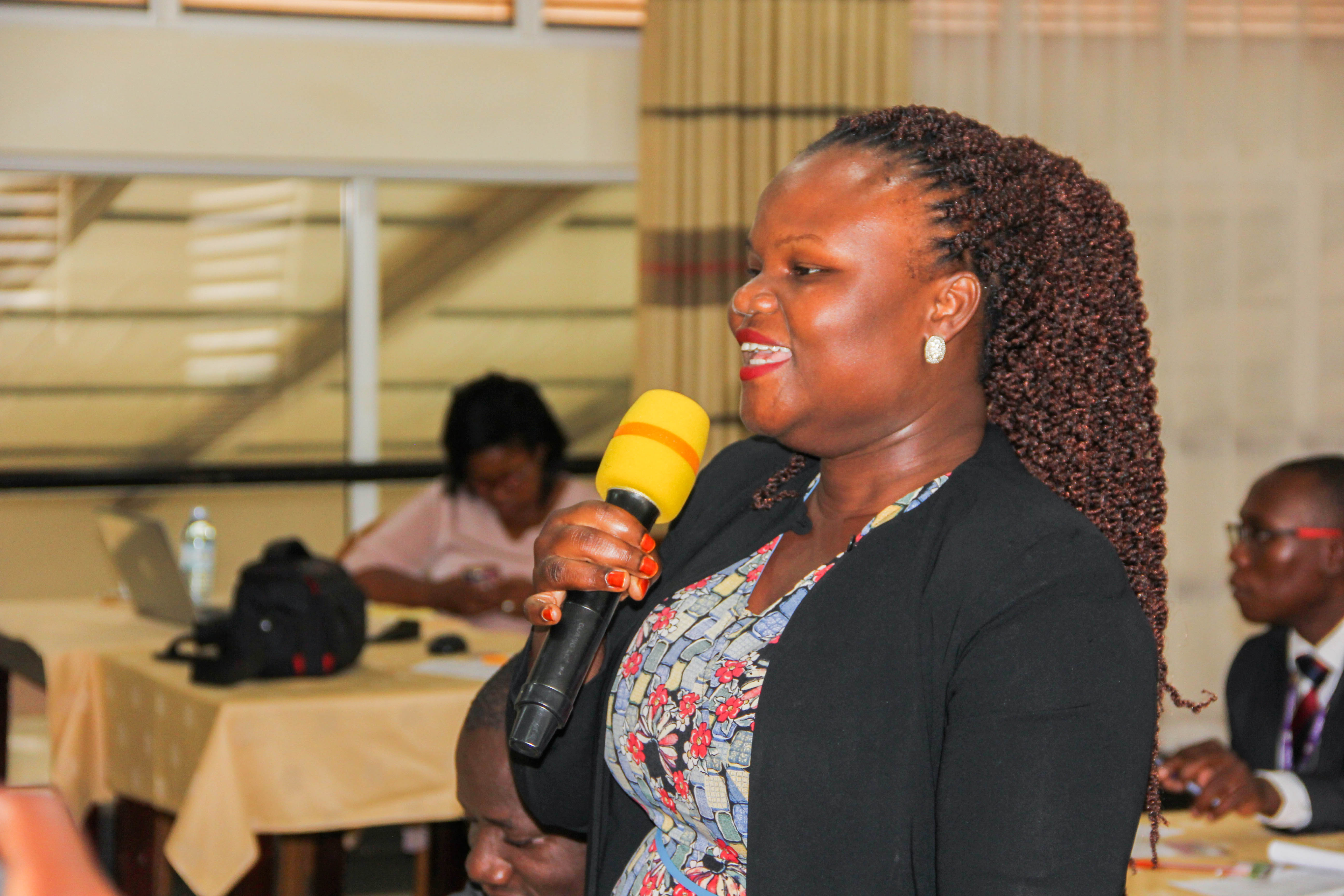 Dr. Irene Namae, the Dokolo Court Magistrate and a participant in the training.