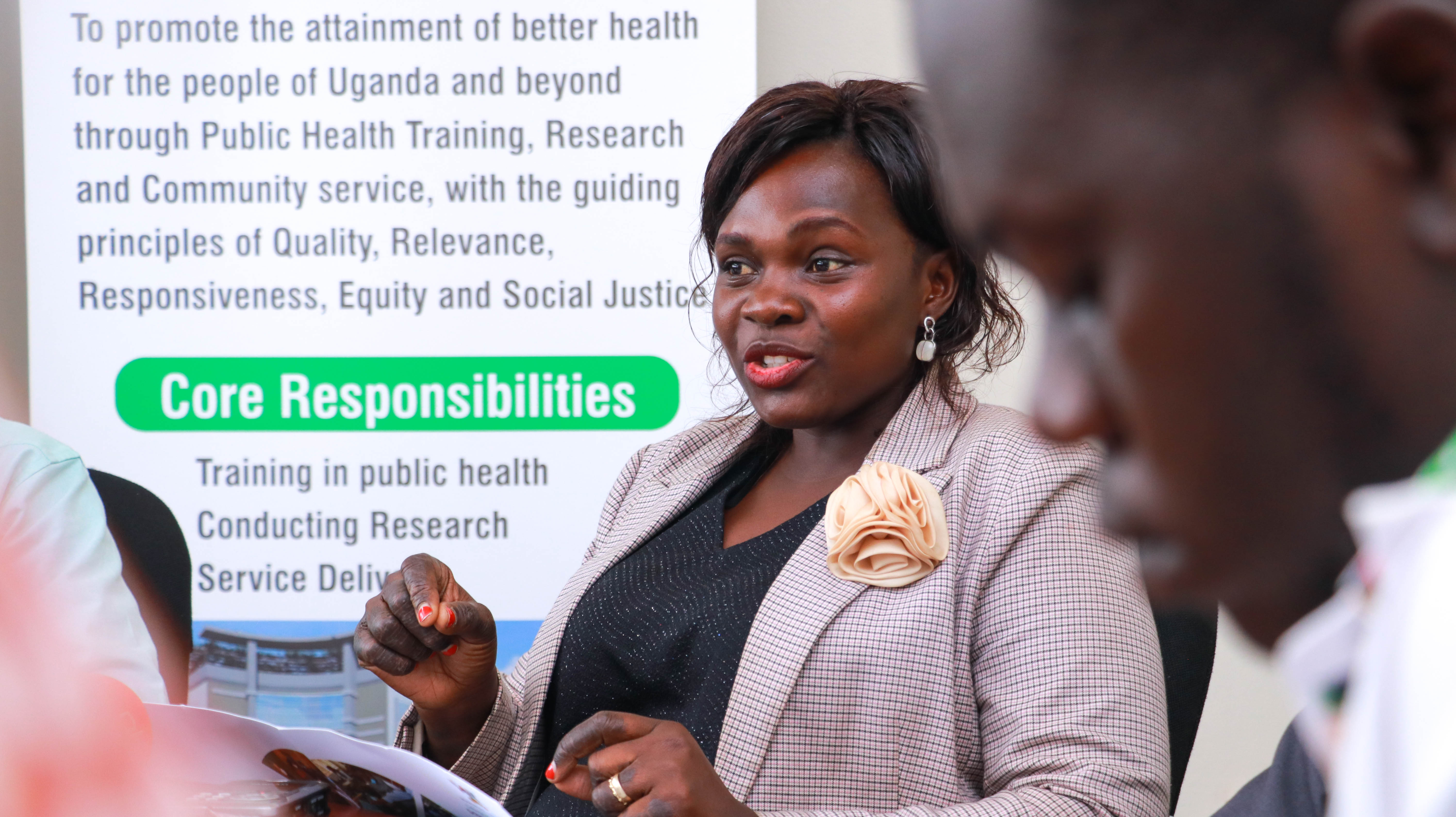 Dr. Suzan Kizito, a researcher in the Department of Disease Control and Environmental Health Science, at MakSPH