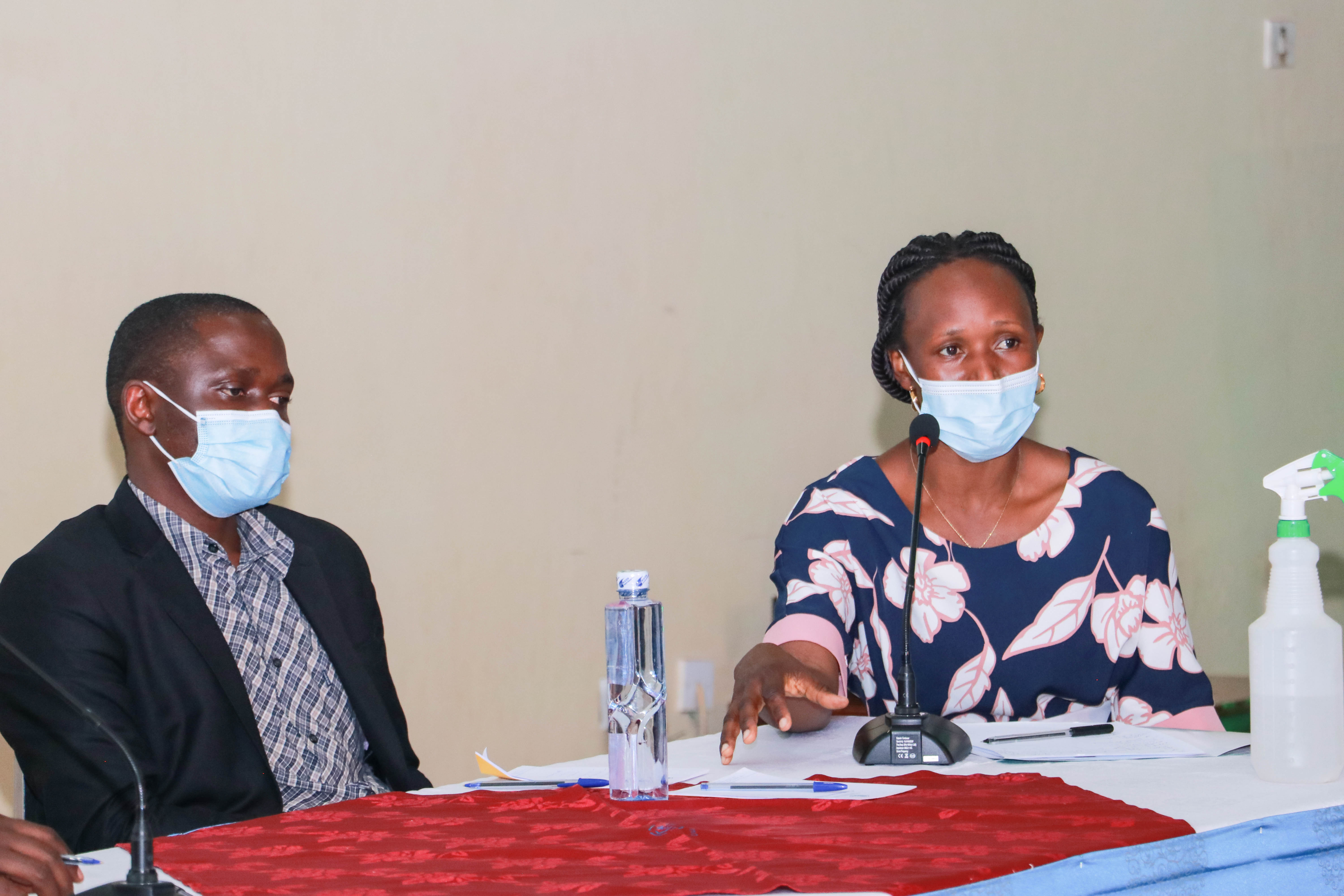  Dr Josephine Birungi Research Scientist based at Medical Research Council/Uganda Virus Research Institute (MRC/UVRI) and Dr. Isaac Ssinabulya, Cardiologist at the Uganda Heart Institute -UHI