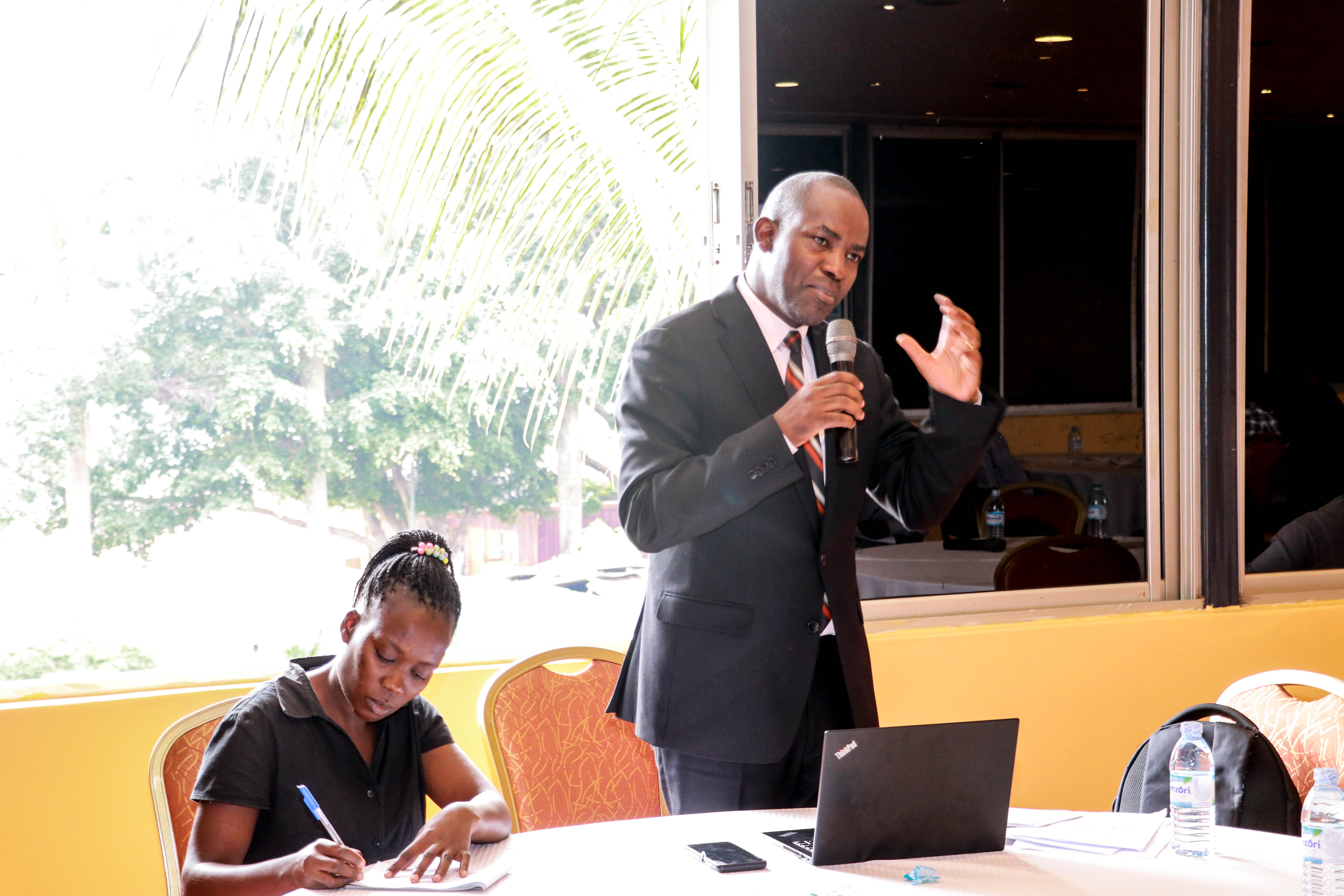 Dr. Daniel Byamukama, the Head of HIV Prevention at the Uganda AIDs Commission -UAC