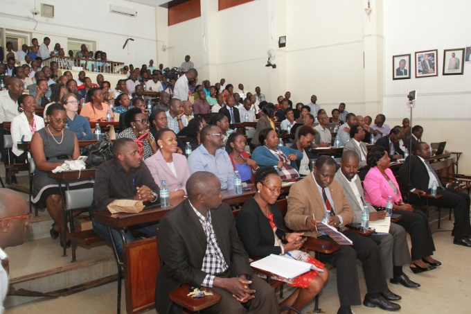 Attendees at Prof. William Bazeyo's Thank You Ceremony