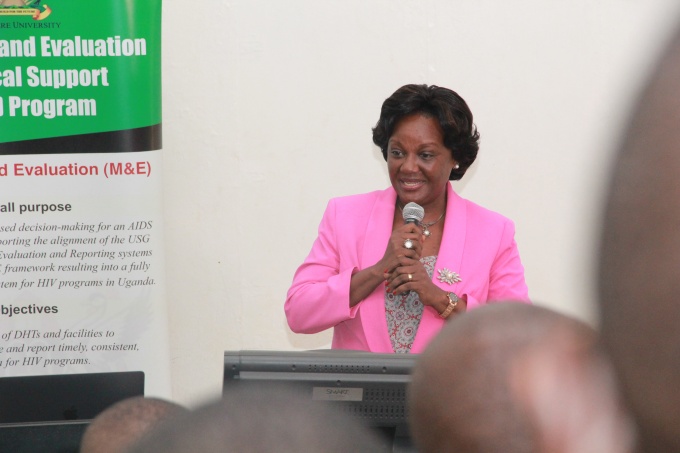 Associate Prof. Rhoda Wanyenze thanked Prof. Bazeyo for the hard and committed